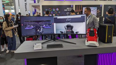 Cooler Master showcases a massive 57-inch super ultrawide dual-4K Mini LED gaming monitor