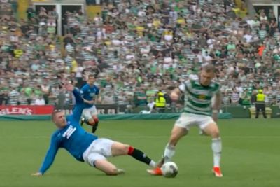 John Lundstram includes that Celtic vs Rangers tackle in highlights reel