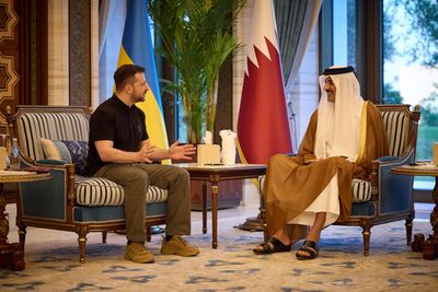 Zelenskyy thanks Qatar for role in returning Ukraine children on Doha visit