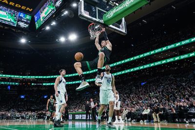 Kristaps Porzingis is back with the Boston Celtics for Game 1 of the 2024 NBA Finals