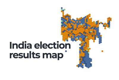 Mapping the results of the India election 2024