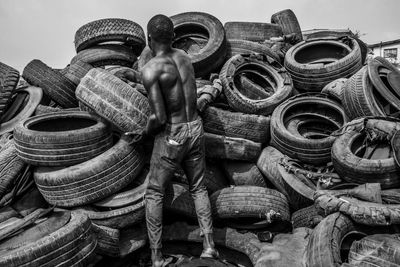 ‘In Nigeria, a tyre never quite dies’: reinventing the wheel in Lagos