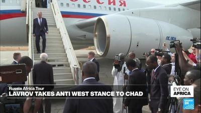 Russia's Lavrov wraps up Africa tour in Chad