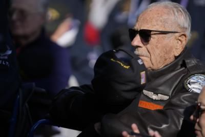 Honoring World War II Veterans At Normandy American Cemetery