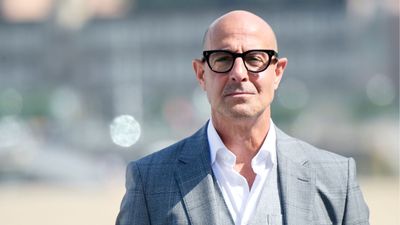 Stanley Tucci's kitchen storage is a masterclass in the cabinet-free organization technique loved by professional chefs