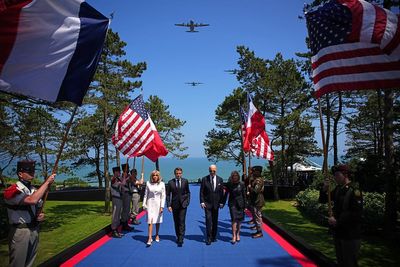 Watch: World leaders mark D-Day 80th anniversary in France