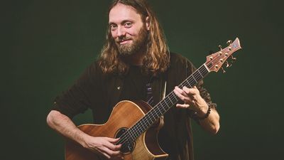 “I flirted with a more professional-looking ’board on the Periphery tour… but went back to the cracked, Velcro-covered piece of plywood I made with my dad”: It may not be flashy, but Mike Dawes’ acoustic rig is truly mind-bending