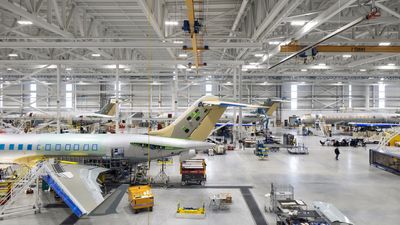 Inside Bombardier Inc’s new jet manufacturing centre by NEUF architect(e)s