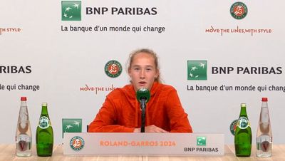 Mirra Andreeva plays on pure instinct to stun Aryna Sabalenka in French Open shock