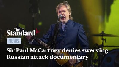 Sir Paul McCartney denies swerving Russian attack documentary due to security fears