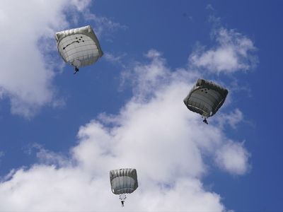 British paratroopers had to get passports checked after D-Day event jump into France