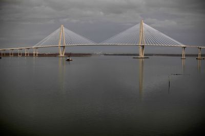 ‘Out of control’ container ship forces Charleston bridge closure