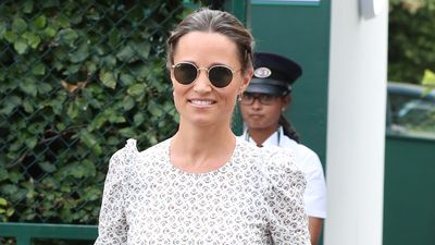 Pippa Middleton's raffia clutch with Kate's favourite wedges was the dream combination of summery and chic