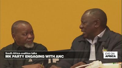 All options considered for South Africa coalition talks