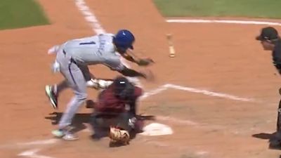 Royals' MJ Melendez Avoids Tag by Diving Over Catcher in Crazy Sequence