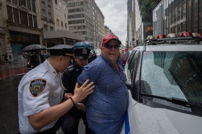 Flag-waving Trump provocateur behind ‘MAGA cruises’ arrested outside Trump Tower