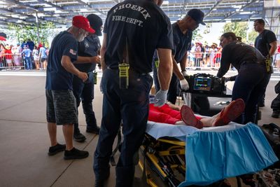 Seniors overheat at Trump AZ rally