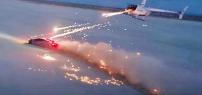 YouTube star charged over stunt that saw fireworks shot from helicopter at Lamborghini