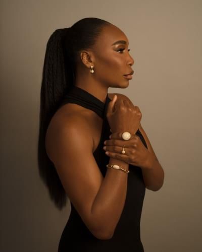 Venus Williams: Iconic Elegance In Black