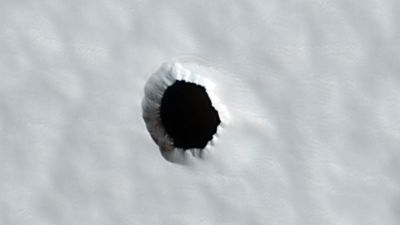 The 'hole' on Mars making headlines could be crucial to Red Planet exploration