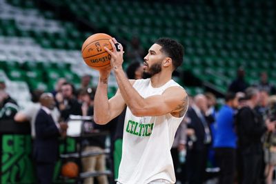 Jayson Tatum paid a subtle tribute to Kobe Bryant with his warmup shirt ahead of 2024 NBA Finals