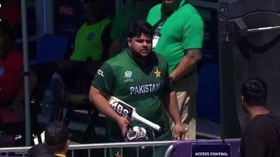 Watch: Pakistan's Azam Khan gives 'deadly stare' to abusive fan after dismissal against USA