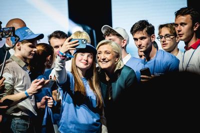 ‘You can feel a shift’: will the French be lured by Le Pen?
