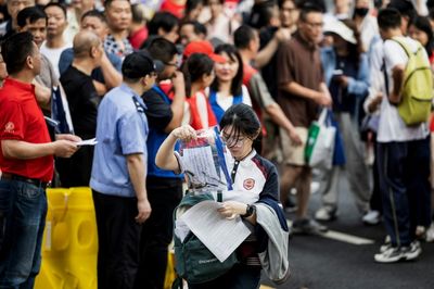 Millions Of Chinese Students Start Exams In Biggest 'Gaokao' Ever