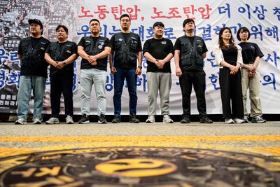 Samsung workers in South Korea take industrial action for first time