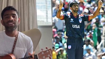 Watch: US cricket hero Saurabh Netravalkar's video playing ukulele goes viral after win over Pakistan in T20 World Cup