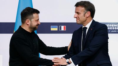 Macron wants Ukraine's EU accession talks to start 'by end of month'