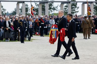 UK's Sunak Apologises For Leaving D-Day Ceremony Early