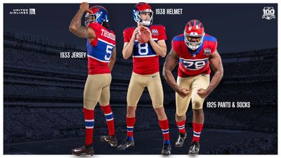 Giants will wear ‘Century Red’ uniforms in season opener vs. Vikings