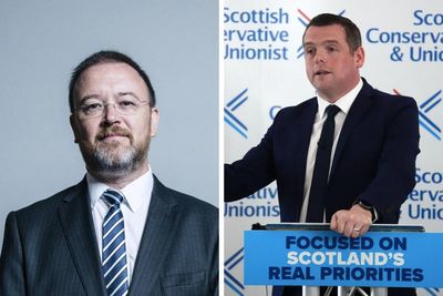 'Simply untrue I'm unable to stand,' says David Duguid after Douglas Ross U-turn