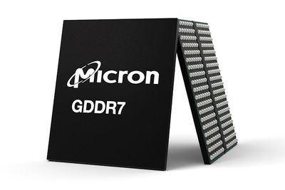 Micron's GDDR7 Chip Smiles for the Camera as Micron Aims to Seize Larger Share of HBM Market