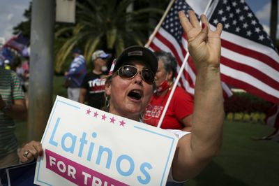 'Latinos for Trump' changes its name and is set to announce the new one in a Las Vegas rally