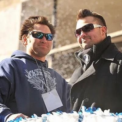 Nick Swisher And Friend Exude Cool Vibes In Shades