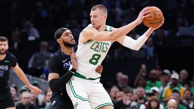 Kristaps Porziņģis Makes Immediate Impact in Return From Injury As Celtics Rout Mavericks