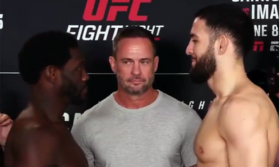 UFC on ESPN 57 video: Jared Cannonier, Nassourdine Imavov get face to face for main event