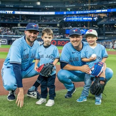 Baseball Teammates Celebrate Bonds Of Friendship And Fatherhood Together