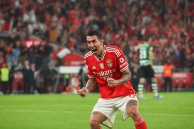 Angel Di María Celebrates Victory With Passion And Pride