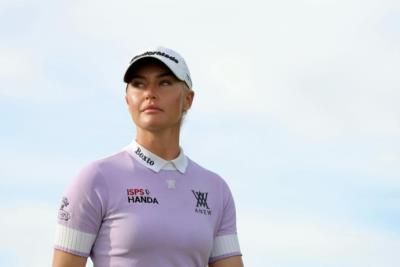 Charley Hull: Graceful And Determined In Sleek Golf Attire