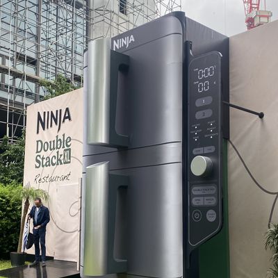 I had lunch at Ninja's giant air fryer restaurant - and discovered 3 things about the revolutionary new Double Stack air fryer