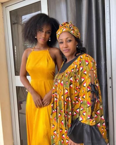 Radiant Yellow: A Mother-Daughter Bond