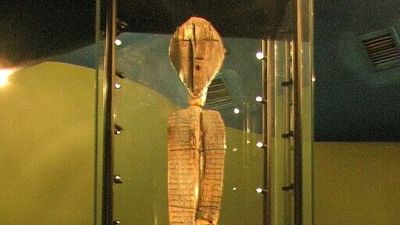 Shigir Idol: World's oldest wood sculpture has mysterious carved faces and once stood 17 feet tall