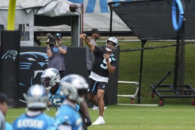 Panthers emphasizing footwork, quick release with QB Bryce Young