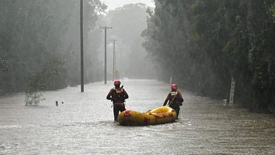 Rain eases and water recedes but flood risks remain