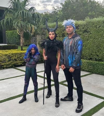 José Quintana And Family Embrace Joy In Coordinated Costumes