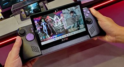 Unprecedented memory, frame rate boosting eye tracking features, and an ambitious ethos: In a surprising twist Adata had the most interesting handheld gaming PC at Computex 2024