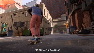 EA says it's "still working on" Skate 4 as it shows off pre-pre-alpha footage in bizarre SGF trailer ahead of console playtest this fall